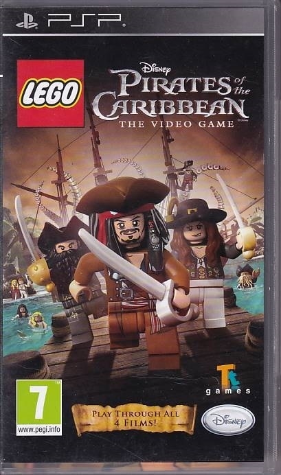 Disney Lego Pirates of The Caribbean The Video Game - PSP (B Grade) (Genbrug)